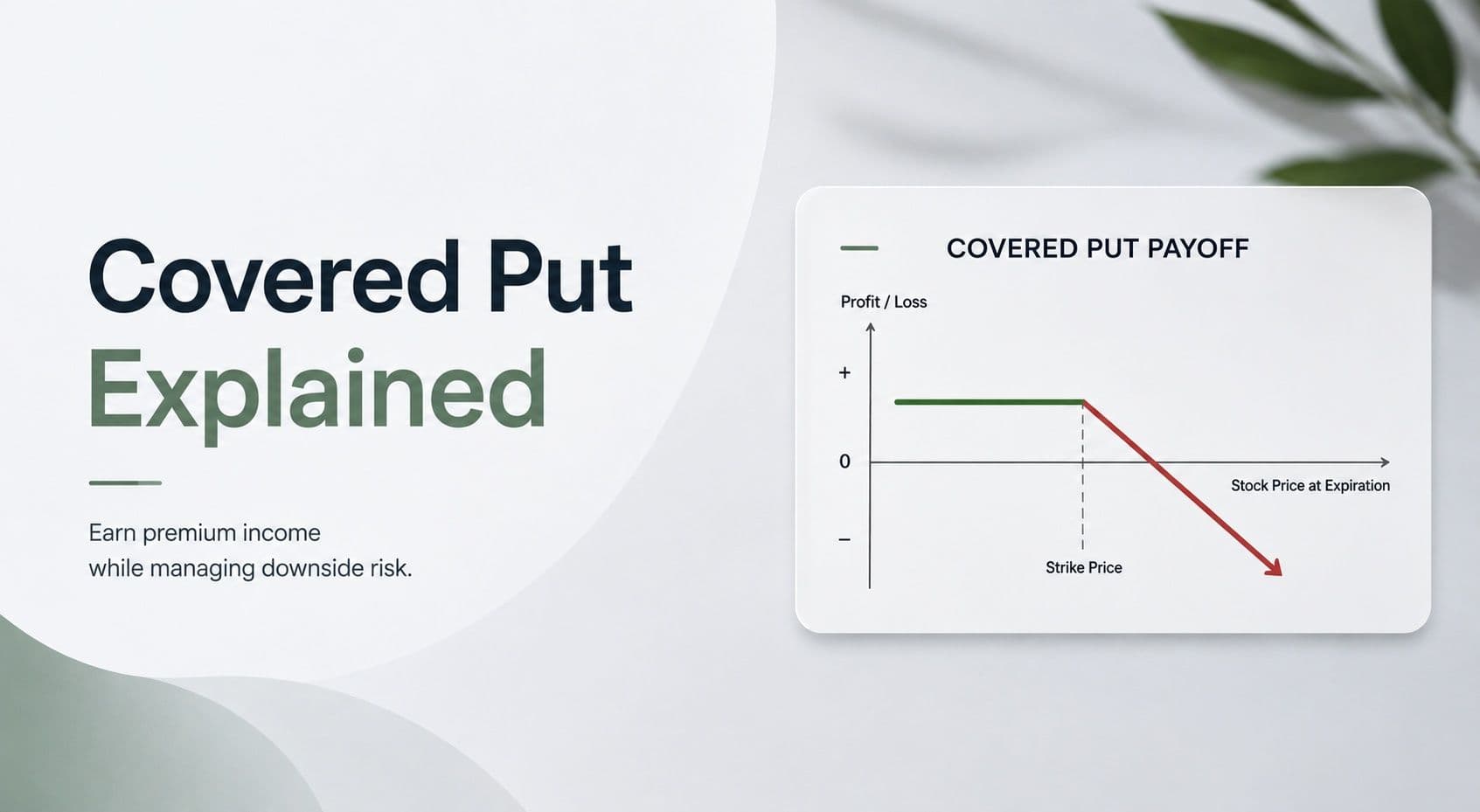 Covered Put Explained: How Selling Covered Puts Works